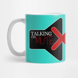 Talking on Mute - Computer Icon No 3 Mug